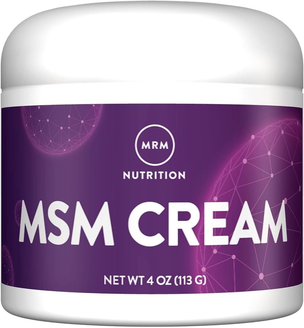 MRM Nutrition MSM Cream 4 Oz 113g